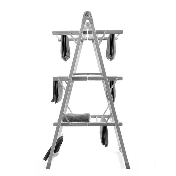 Compak InnovaGoods 300W hopfällbar elektrisk torkställning för kläder grå (30 barer)-- V0100467