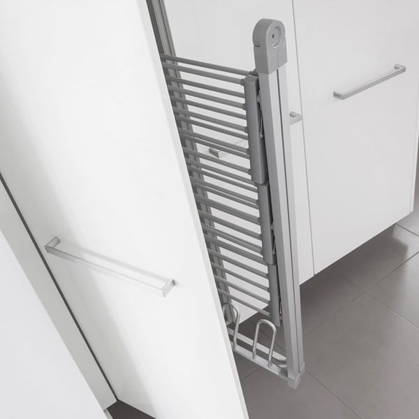 Compak InnovaGoods 300W hopfällbar elektrisk torkställning för kläder grå (30 barer)-- V0100467