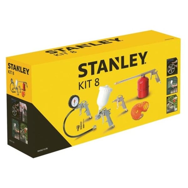 KIT MED 8 TILBEHØR W9045671STN STANLEY PEREL VÆRKTØJ PER01