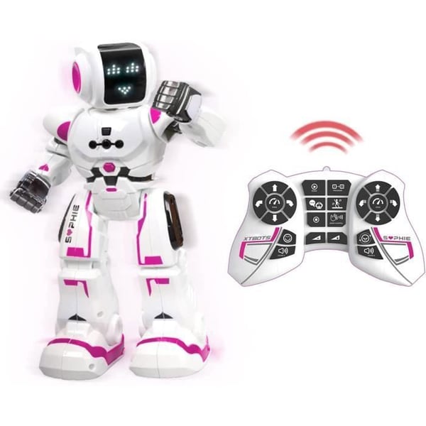 Robot leksak - Xtrem Bots - Sophia - Fjärrstyrd - Gesterstyrning - 20 ansiktsuttryck