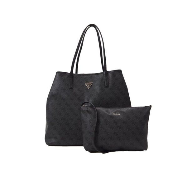 Sac cabas 2 i 1 i PU-läder Eco Victtoria - Guess jeans.