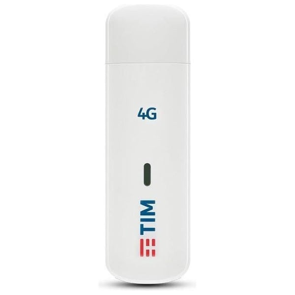 4G LTE - TIM - MF833U1 - USB - Yhteensopiva Windowsin ja Macin kanssa - Väri Valkoinen