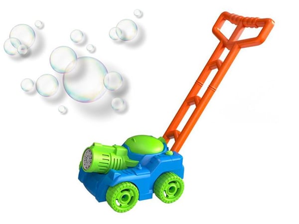 Gräsmatta med bubblor med ljudeffekter - Modell Bubble Mower Blå