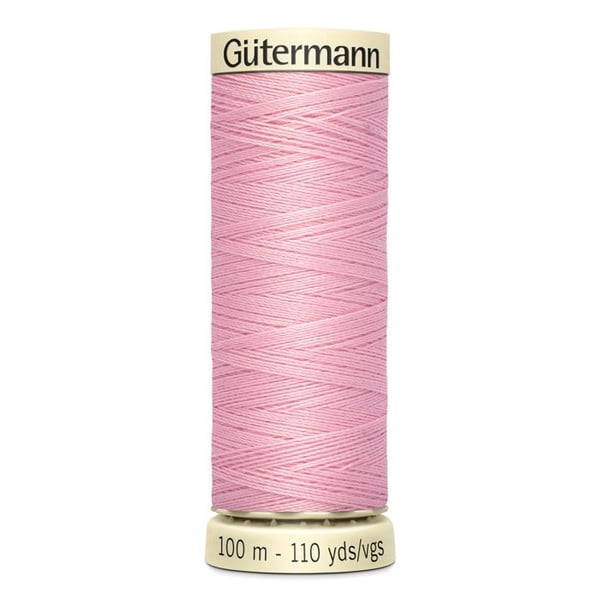 Fil av 100% polyester Gutermann 1 Spole - Att 660 - balletrosa