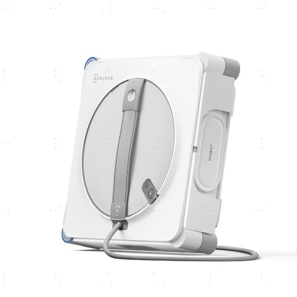 ECOVACS WINBOT W2S Fönsterputsrobot, Smart kant-till-kant rengöring med TruEdge™ borste, vattenspruta med 3 munstycken