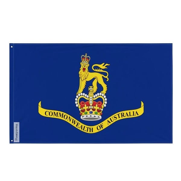 Australiens generalguvernantens flagga – 60 x 90 cm – Polyester – Metallöglor – Motståndskraftig