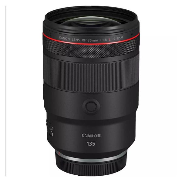 Objektiv RF 135mm F1.8 L - Canon - Stabilisator 5,5 hastigheder - Blænd F1.8 - Farve Hvid