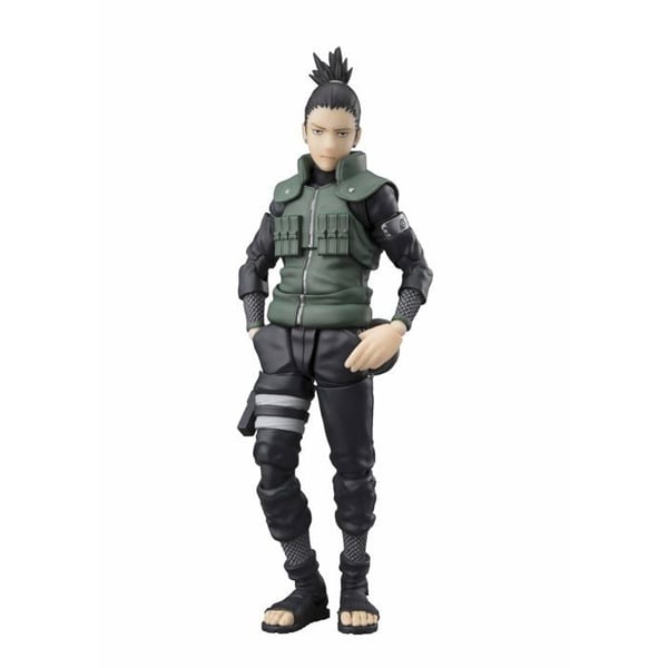 Actionfigur - TAMASHII NATIONS - S.H. Figuarts Naruto Shippuden Nara Shikamaru - Byten som kan bytas ut