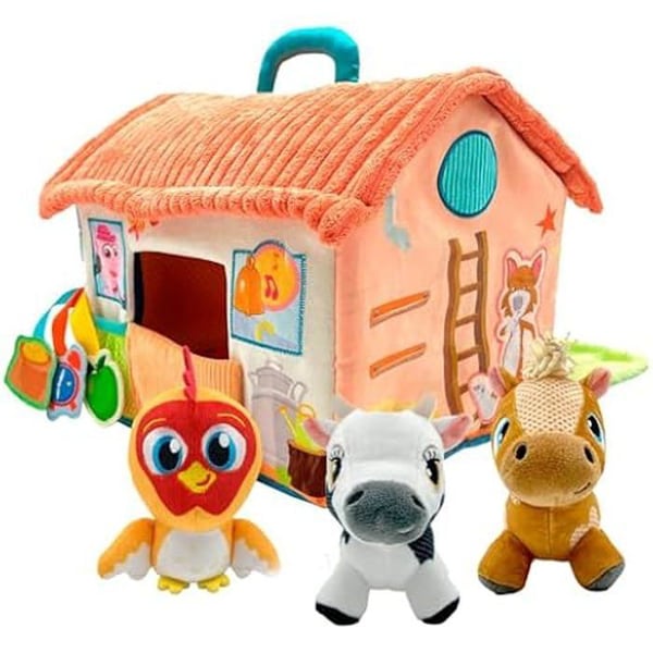 BANDAI My First Farm av Zenon Musikalisk, rolig och lärorik Interactive Farm Multicolor AR85000