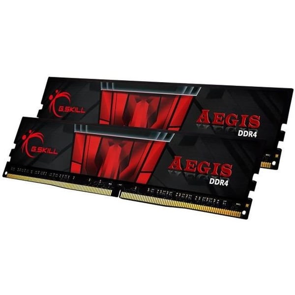 GSKILL - PC RAM-minne - Aegis - 16 Go (2X8Go) - 3200 Mhz - DDR4 - CAS 16 (F4-3200C16D-16GIS) GSKILL - PC RAM-minne - Aegis - 16 Go (2X8Go) - 3200 Mhz - DDR4 - CAS 16 (F4-3200C16D-16GIS)