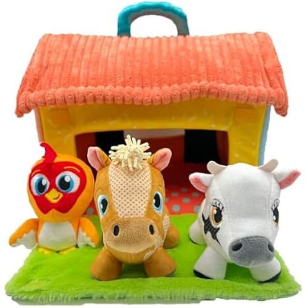 BANDAI My First Farm av Zenon Musikalisk, rolig och lärorik Interactive Farm Multicolor AR85000