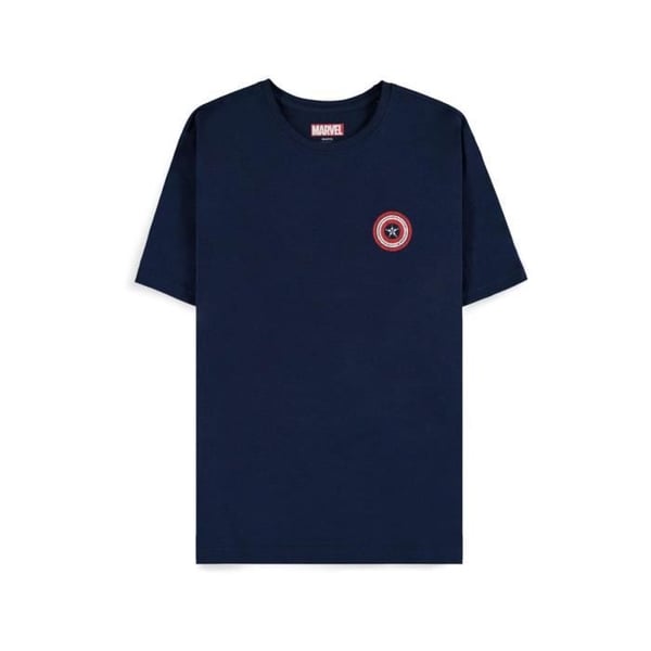 T-Shirt - DIFUZED - Captain America Brave New World - Hvid - Korte ærmer - XL