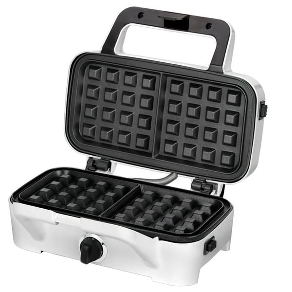 Sandwichmaskine 3 i 1, Udskiftelige plader, Vaffeljern, Grill MPM MOP-33M 1200W Sort