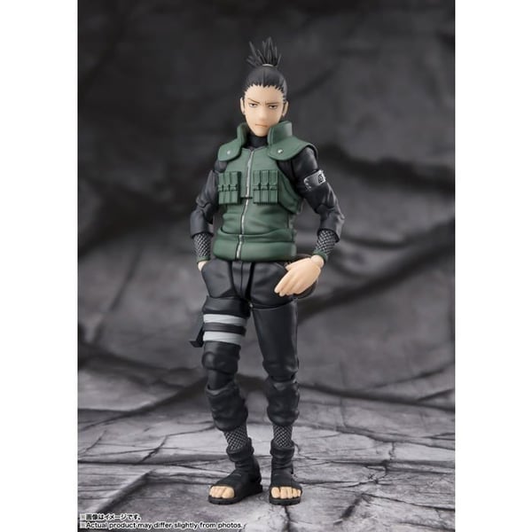 Actionfigur - TAMASHII NATIONS - S.H. Figuarts Naruto Shippuden Nara Shikamaru - Byten som kan bytas ut