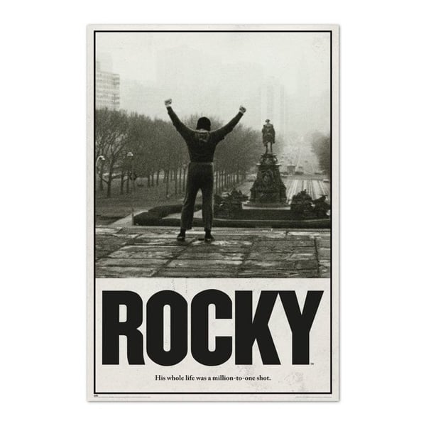 Poster - Grupo Erik - Rocky Balboa - 61x91,5cm - Väggdekoration - Biograf