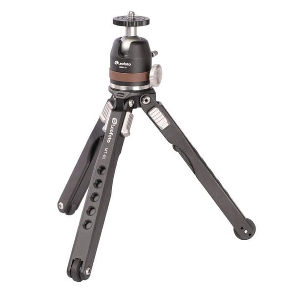 LEOFOTO Pocket Mini Tripod MT-03 + MBH-19