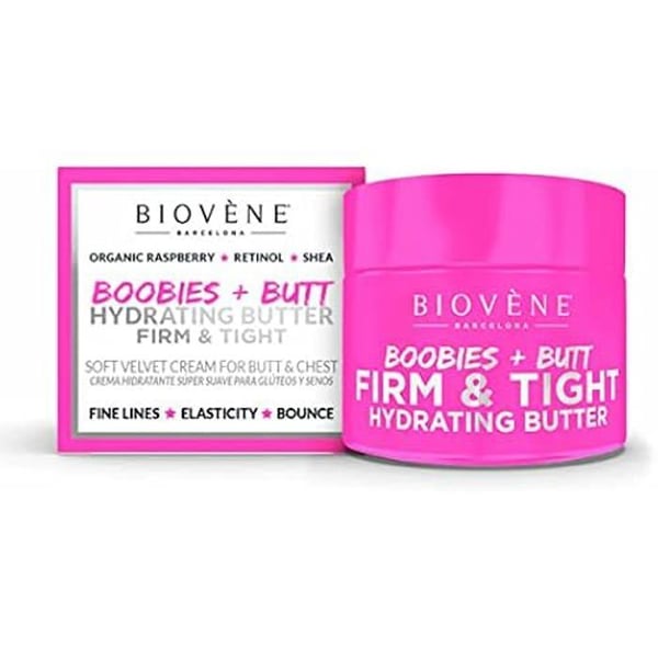 HYDRATING SMÖR FAST & TÄT Mjuk sammetskräm för rumpa & bröst 50 ml