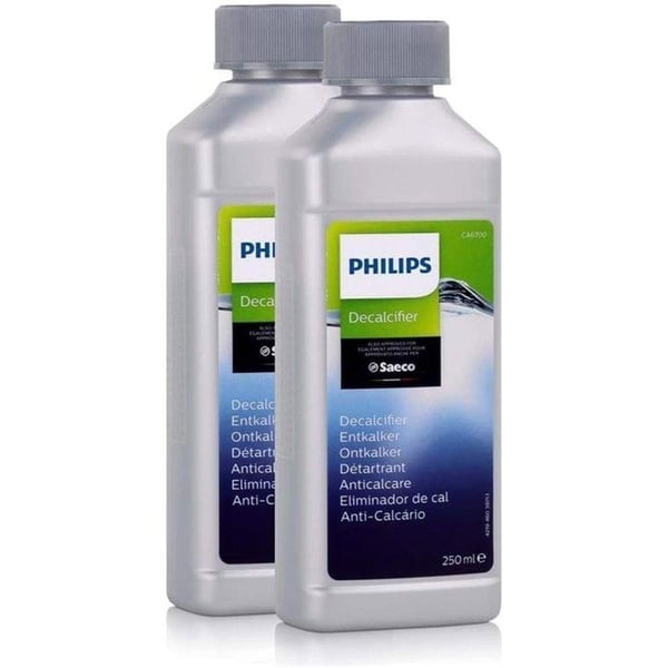 Avkalka kaffemaskin - PHILIPS - CA6700/22 - kompatibel med Philips och Saeco kaffebryggare - x2 flaskor 250ml