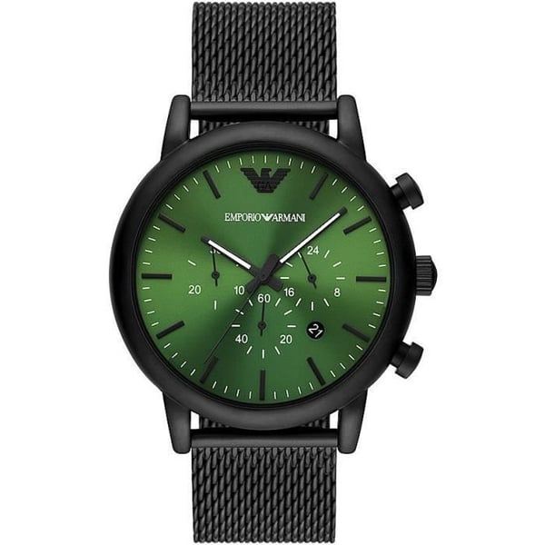 Kronografklocka - EMPORIO ARMANI - AR11470 - Svart - Rostfritt stål - Vattentät 5 Atm