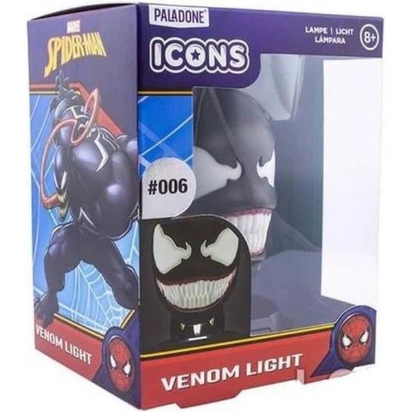 Lampe - PALADONE - Ikonljus Marvel Venom - Svart - Plast - Inomhus