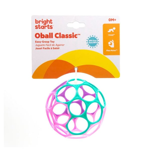 Leksak - OBALL - CLASSIC KIDFF 12289 - Plast - Grön - För bebisar 6 månader och uppåt