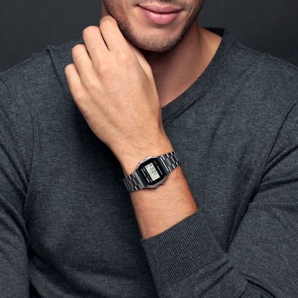 CASIO Quartzur A158WEA1EF Unisex