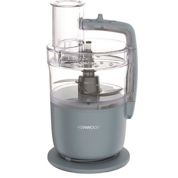 Multifunktionel robot - KENWOOD - Multipro GO - 650W - Skål 1,3L - 1 hastighed + pulse - Gråblå