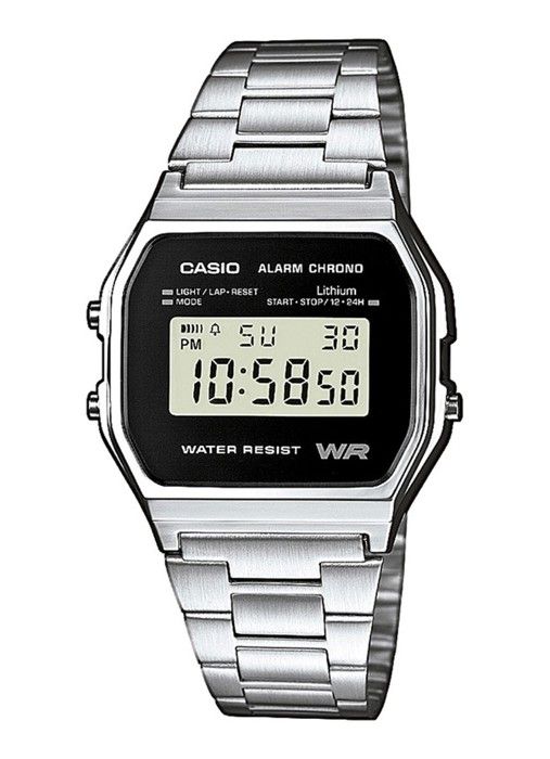 CASIO Quartzur A158WEA1EF Unisex