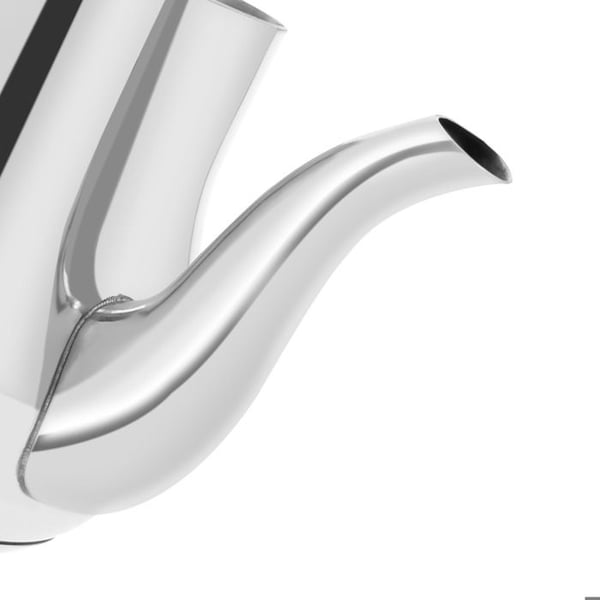 Teverk - SIGNATUR - 1,2L - Rostfritt Stål - Hällpip - Elegant Lock