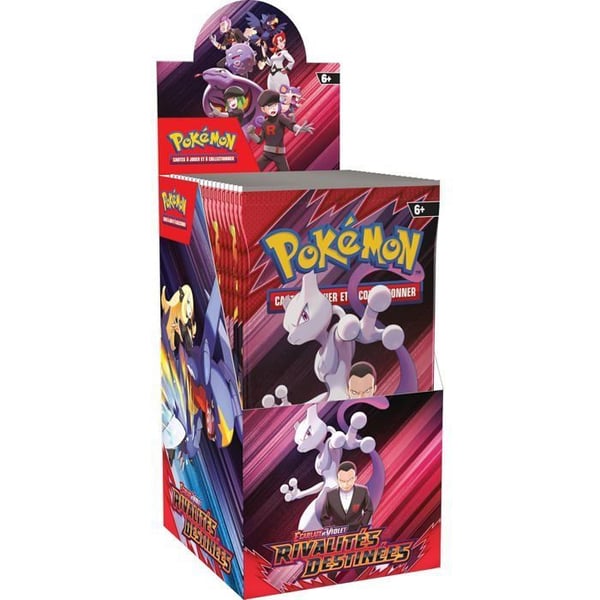 Pokémon EV10 JCC : Utställning 18 Booster Skarlakansröd och Lila – Rivaliteter Bestämda