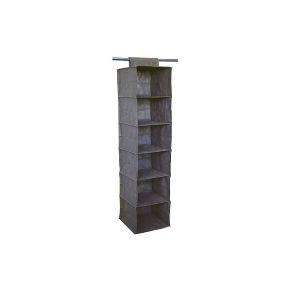 hylla 6 hyllor 30x30x120cm icke-vävd tyg Mondex