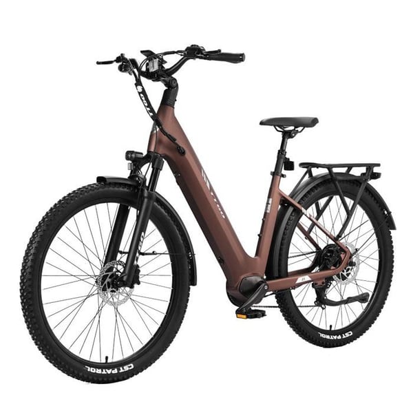 TTGO Z3 Elcykel för Vuxna Motor 250W Däck CST 27.5*2.4, Batteri 48V 15Ah Elcykel