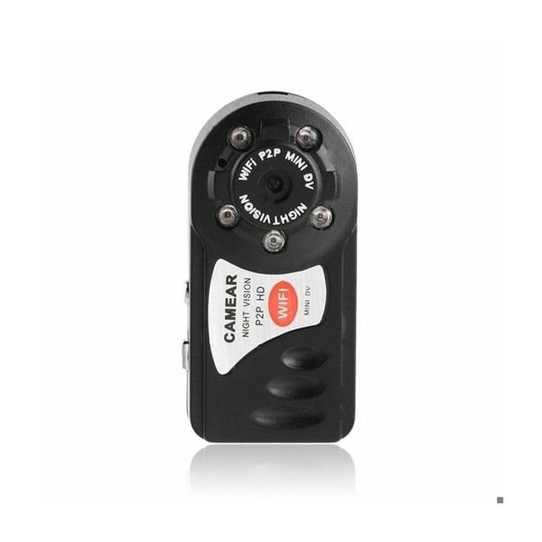 Miniatyrkamera WiFi-anslutning med nattvision 1080P