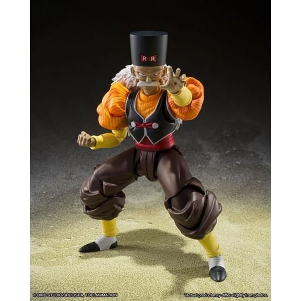 Figurine - Bandai Tamashii - Android 20 - 13 cm - Ledande - Tillbehör ingår