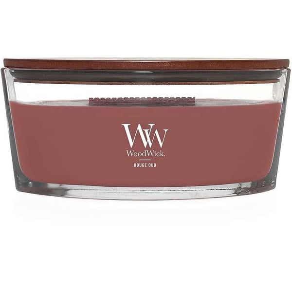 Stora ljus - Trä, Mörk glas - WoodWick - 2654087E
