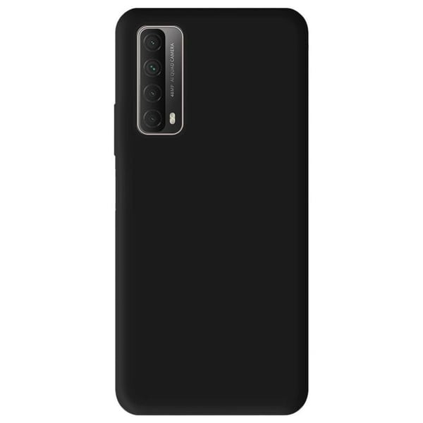 Svart silikonfodral - Kompatibel med Huawei P Smart 2021