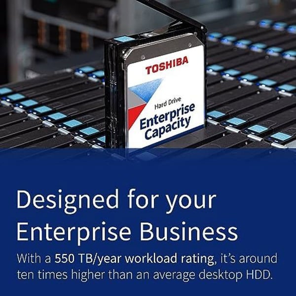 Intern Hårddisk - TOSHIBA - MG10AFA22TE - 22 To - SATA 3,5" - Hög Prestanda