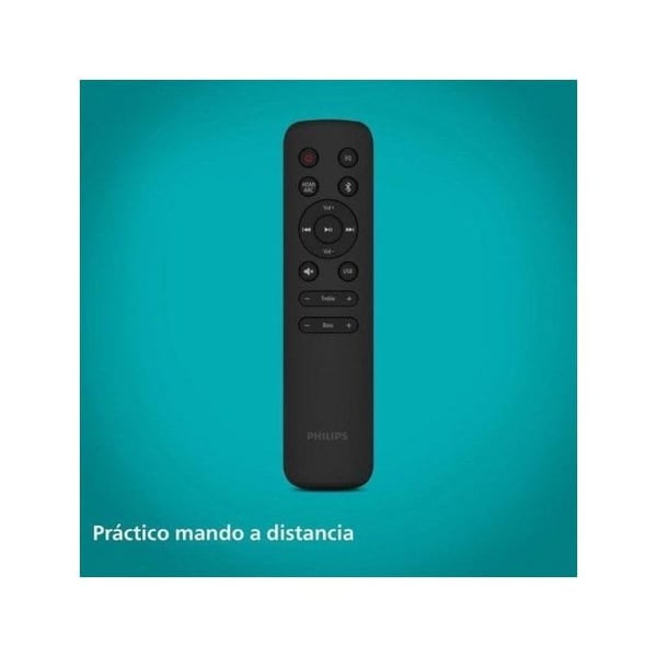 Philips TAB4000 Bluetooth Soundbar 2.0 Kanaler 60W HDMI ARC Svart