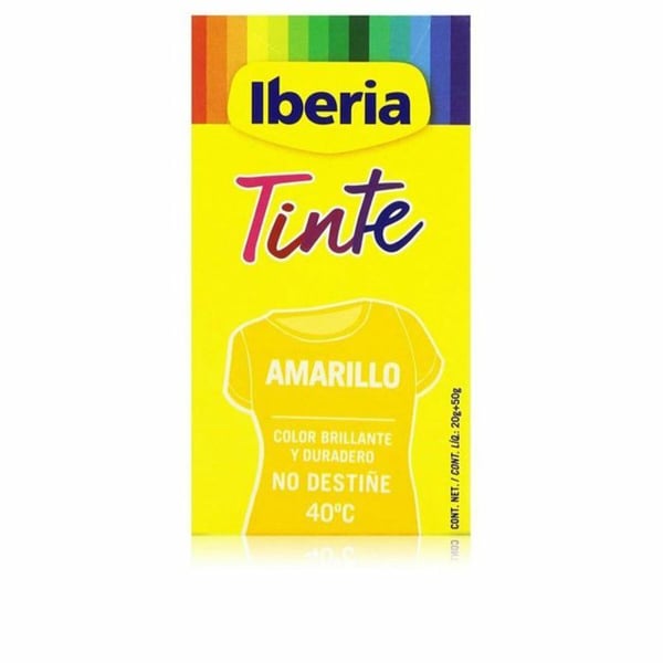 Klädfärg - Iberia - 214101 - Gul - 70 g - Temperatur 40°C