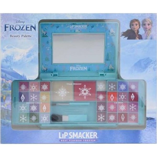 Kit för barnmakeup - Frost - Spegel 25x5x30 cm - Blå färg - Unik leksak