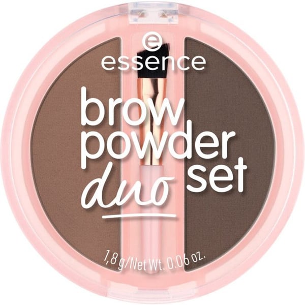 Essence - Puder för ögonbryn Brow Powder Duo Set - 02 Medium