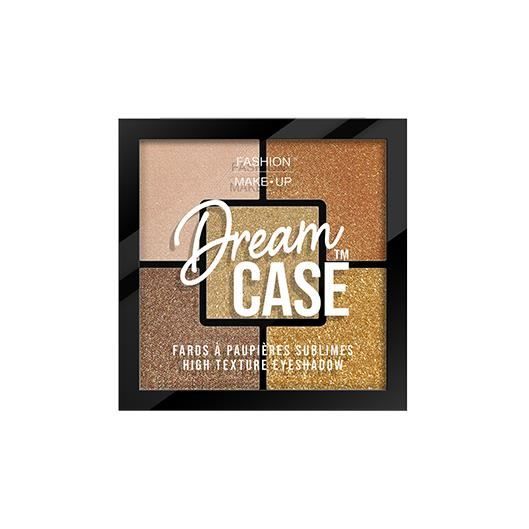 Ögonskugga - FASHION MAKE UP - Palette Dream Case N°04 Gold - 5 nyanser - Multicolor - Puderformel