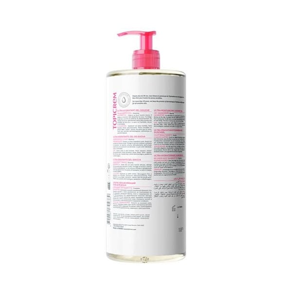 Topicrem Ultra Moisturizing Shower Gel 1L