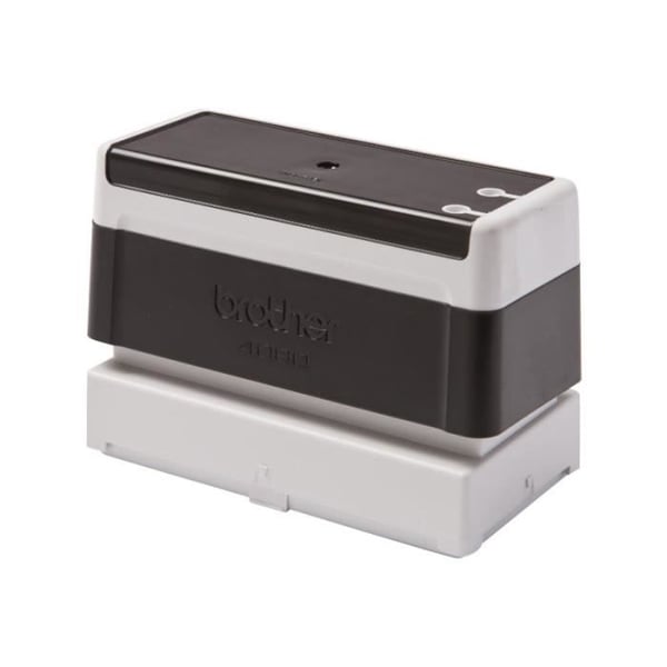 Forudrukket stempel - Brother - PR-4090B - Sort - 40 x 90 mm - Personlig tekst - Pakke med 6
