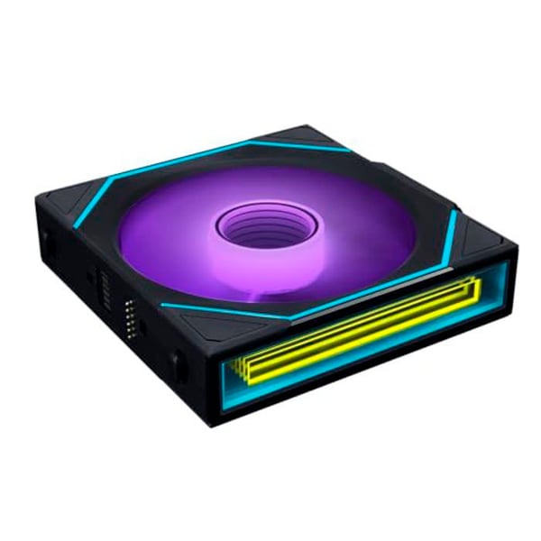 Fläkt - Lian Li - UNI Fan SL-Infinity - Trådlös kontroll 2,4 GHz - ARGB - Låg ljudnivå