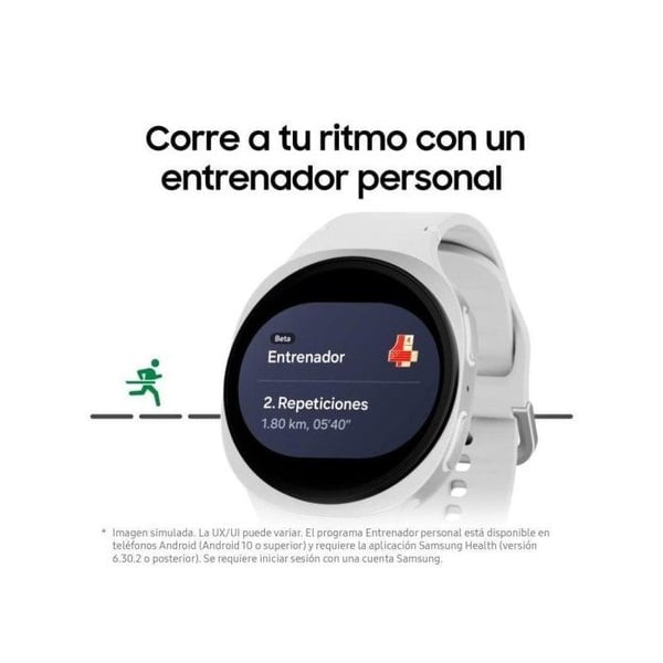 Samsung Galaxy Watch8 Bluetooth 40mm med Galaxy AI Silver
