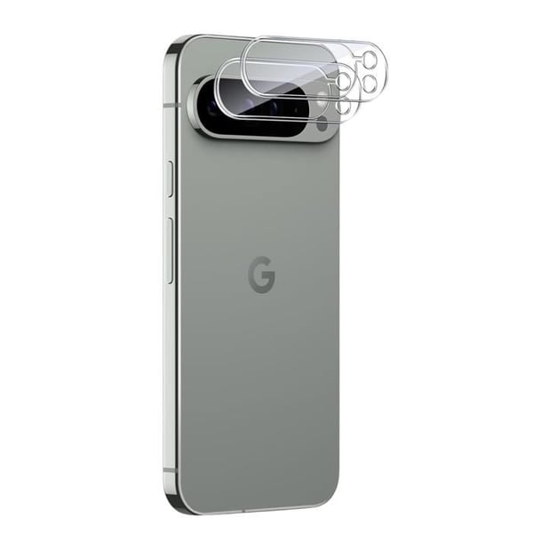 Härdat Glas - Phonillico® - Google Pixel 9 Pro XL - 2-pack - Kamera Skydd - Repbeständig