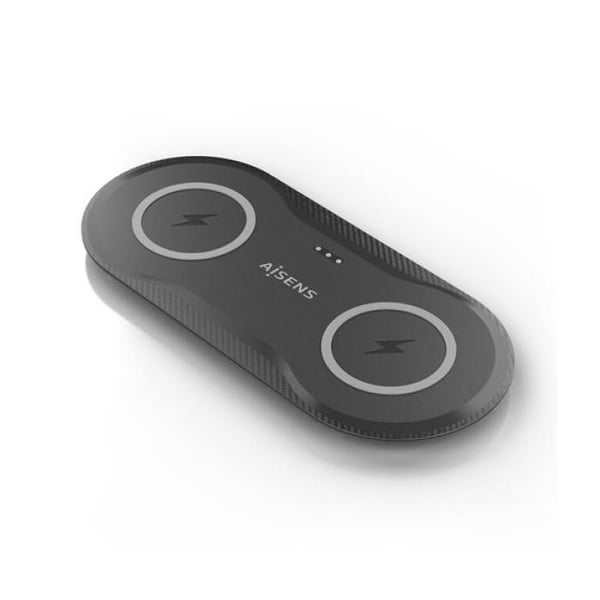 AISENS ASCH-15W2WC060-BK laddare för mobila enheter Hörlurar, Smartphone Svart USB Trådlös Laddning Inomhus AISENS ASCH-15W2WC060-BK laddare för mobila enheter Hörlurar, Smartphone Svart USB Trådlös Laddning Inomhus