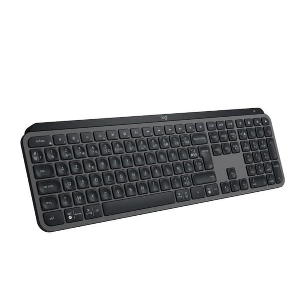 Tangentbord - Trådlöst - Logitech - MX Keys S - AZERTY - Grafit