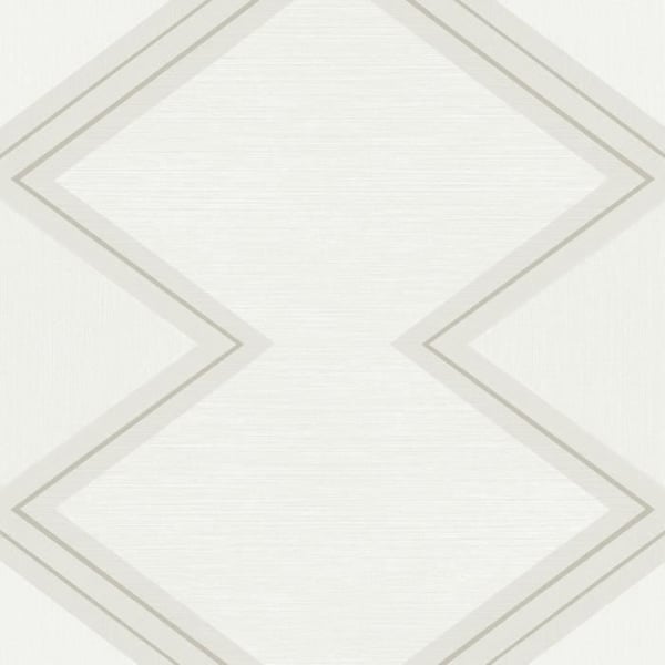 Wallcovering - York Wallcoverings - Svart och vitt - BW3821 - Geometrisk - 0,52 x 10 m - Ecru